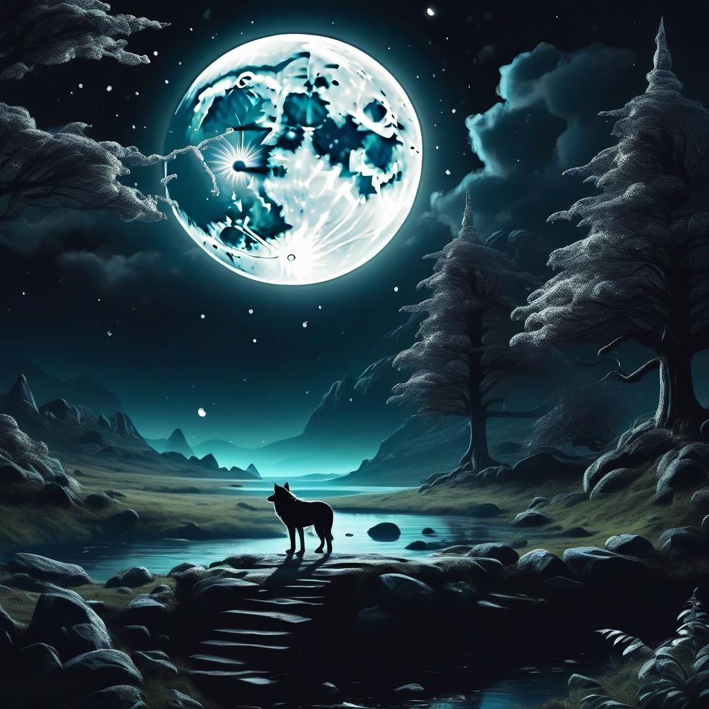 Fantasy Full Moon Image