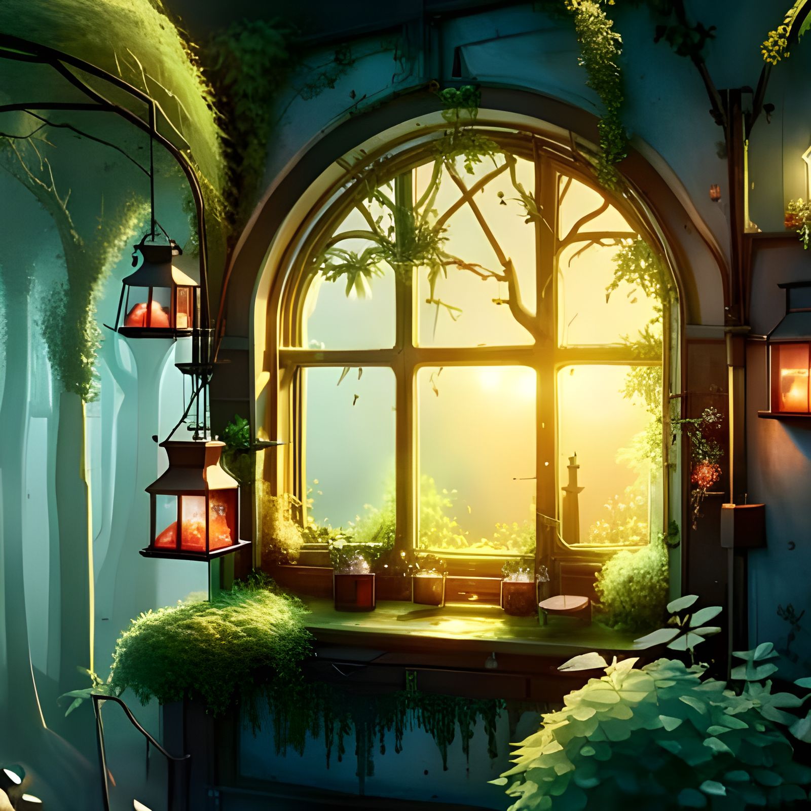 Faery House Window in Unreal Engine 5