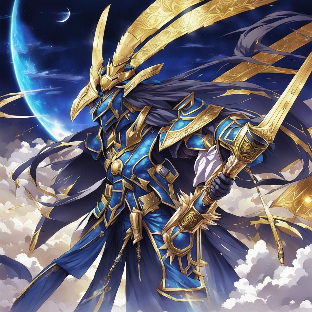 Osiris in Anime Key Visual Style