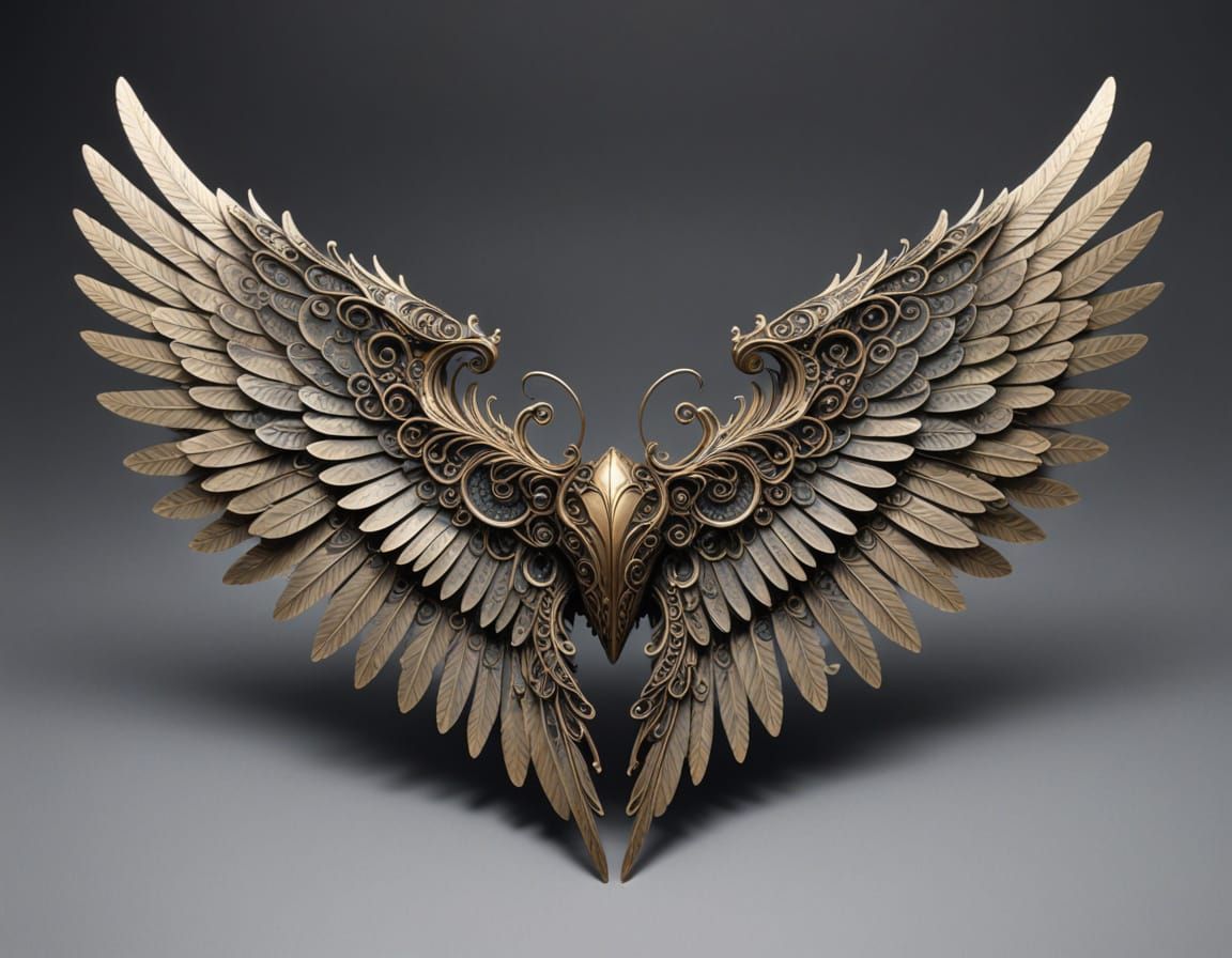 Surreal Metal Wing Designs