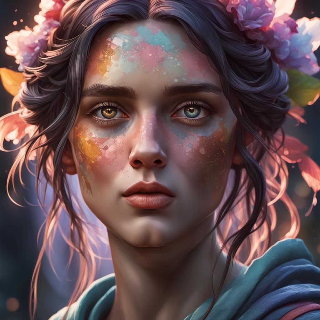 Detailed Portrait with Dynamic Lighting in Unreal Engine