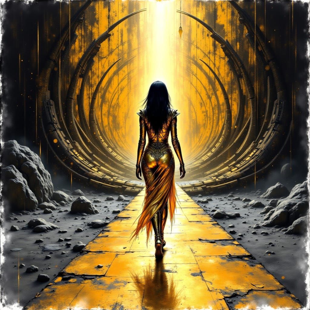 Don't you wanna go into the hollow?
I won't go alone, aren't you gonna follow?  -  QOTSA