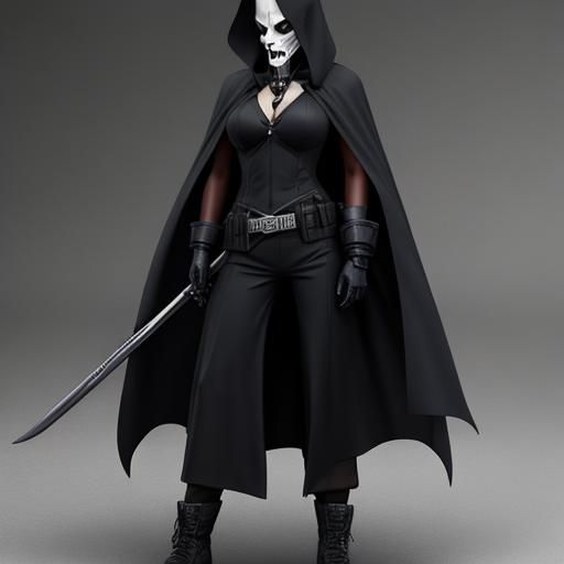 Realistic Grim Reaper Girl