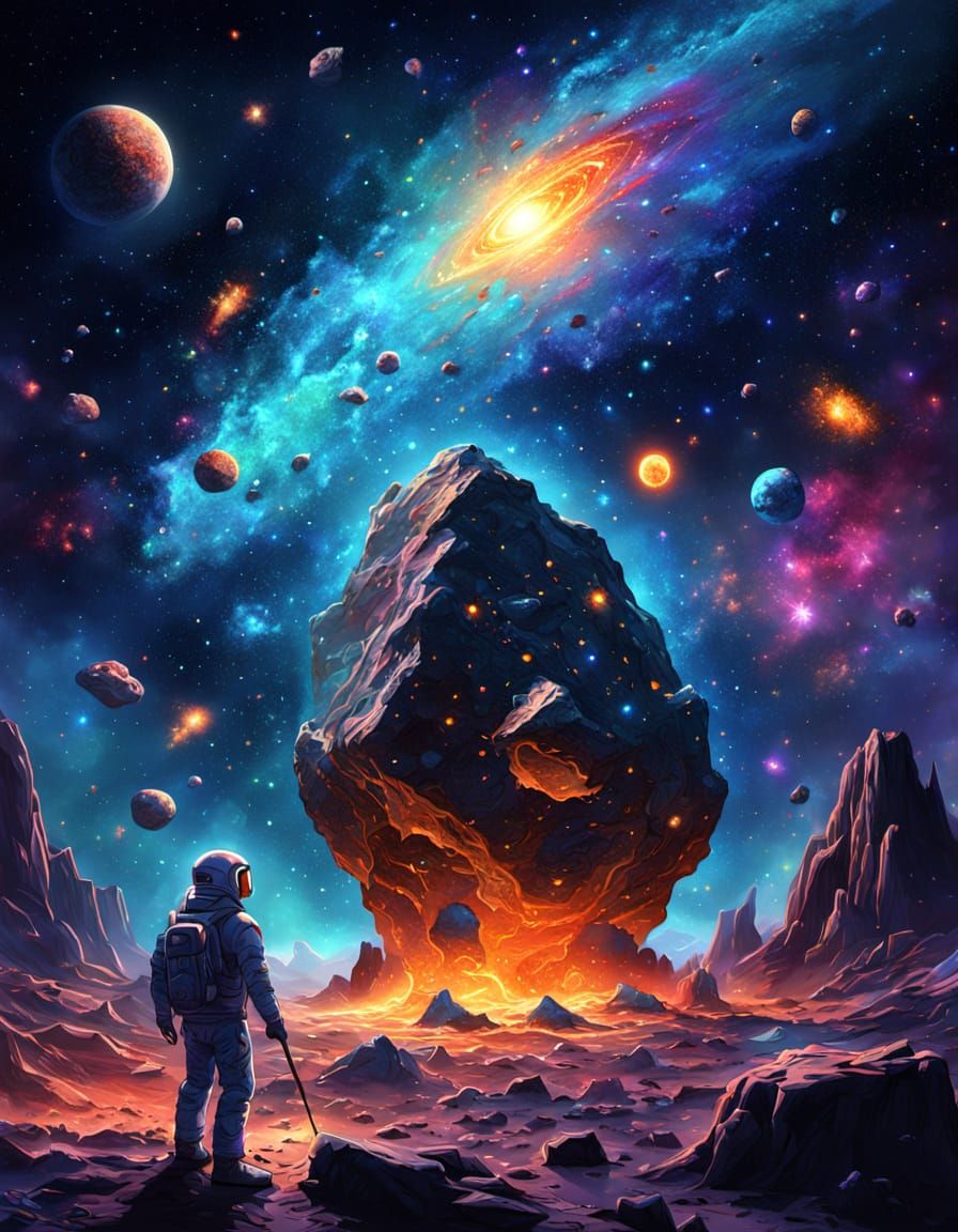 Celestial Sculptor Chiseling Constellations from Asteroids