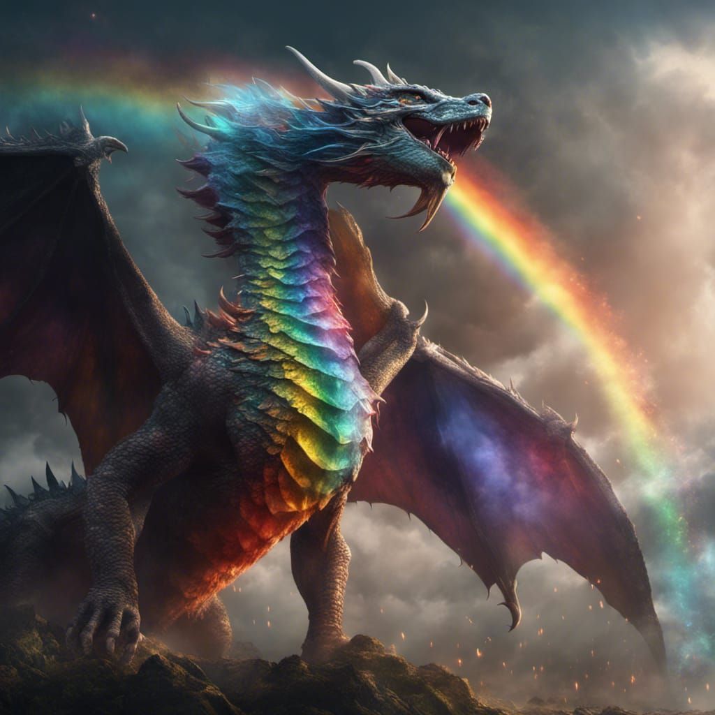 Elder rainbow dragon