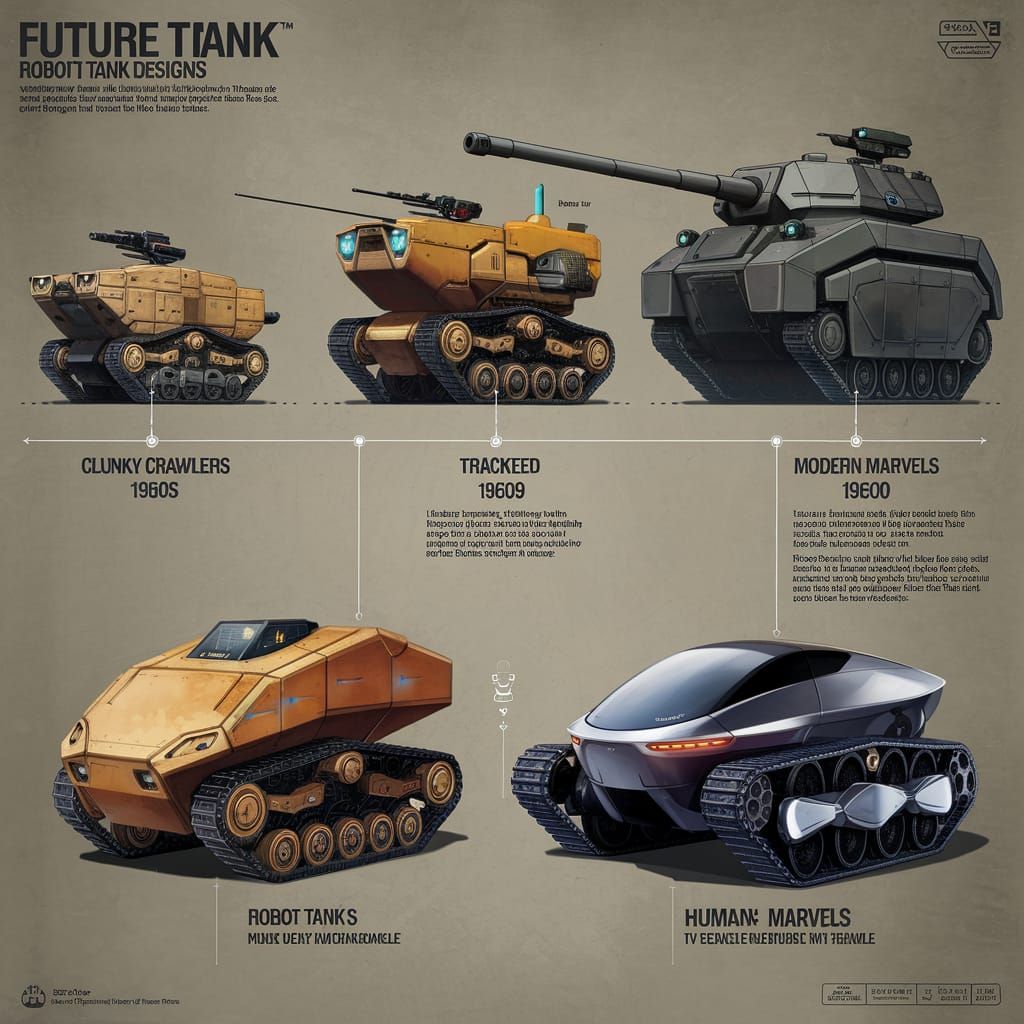 Evolution of Future Robot Tank Designs