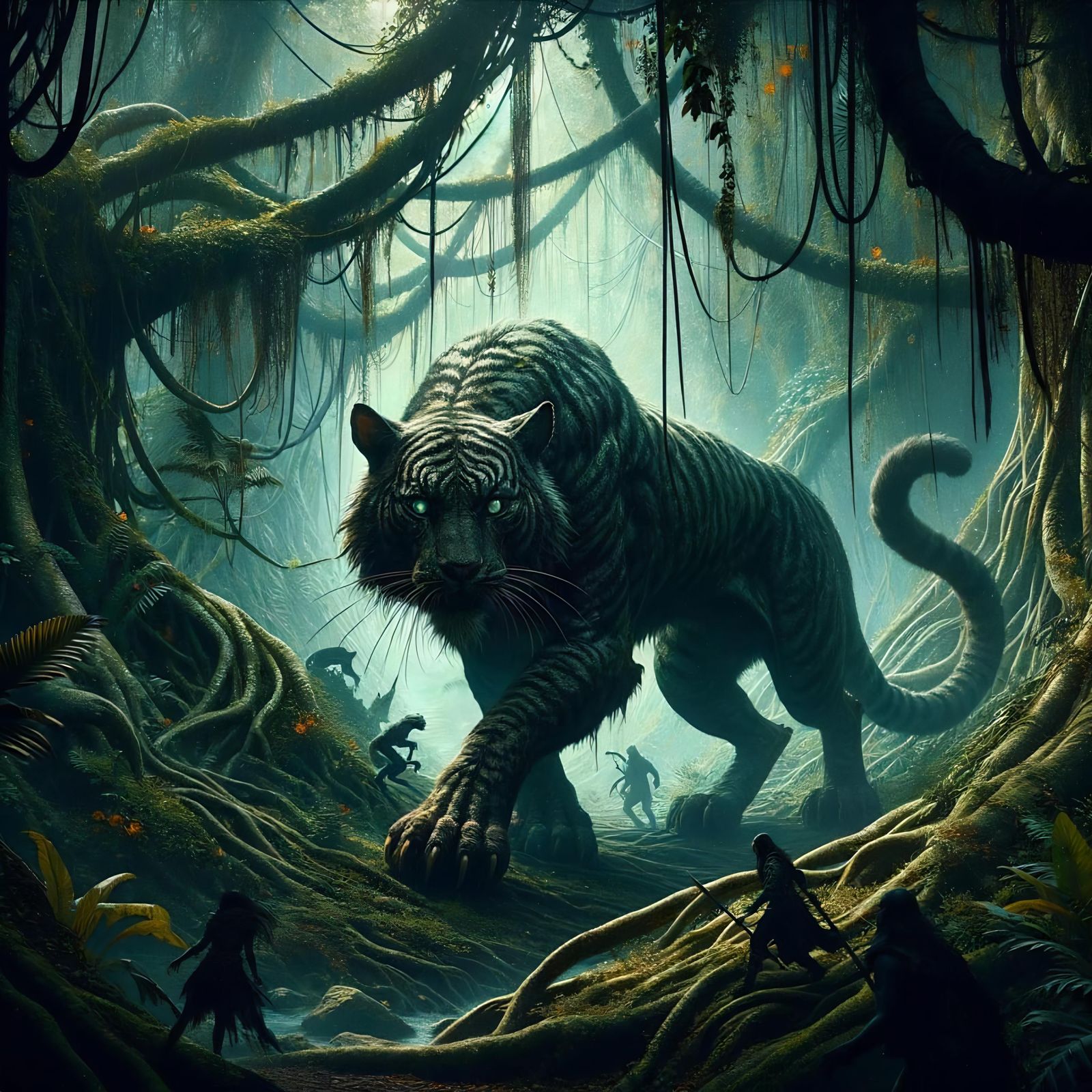 Feral Yowler: Jungle Ambush Predator