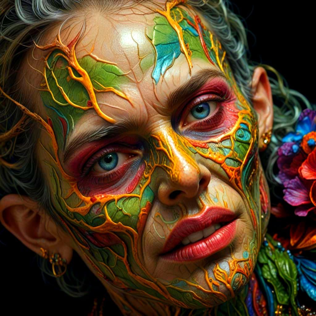 Vibrant Cinematic Masterpiece with Intricate Details and Tri...