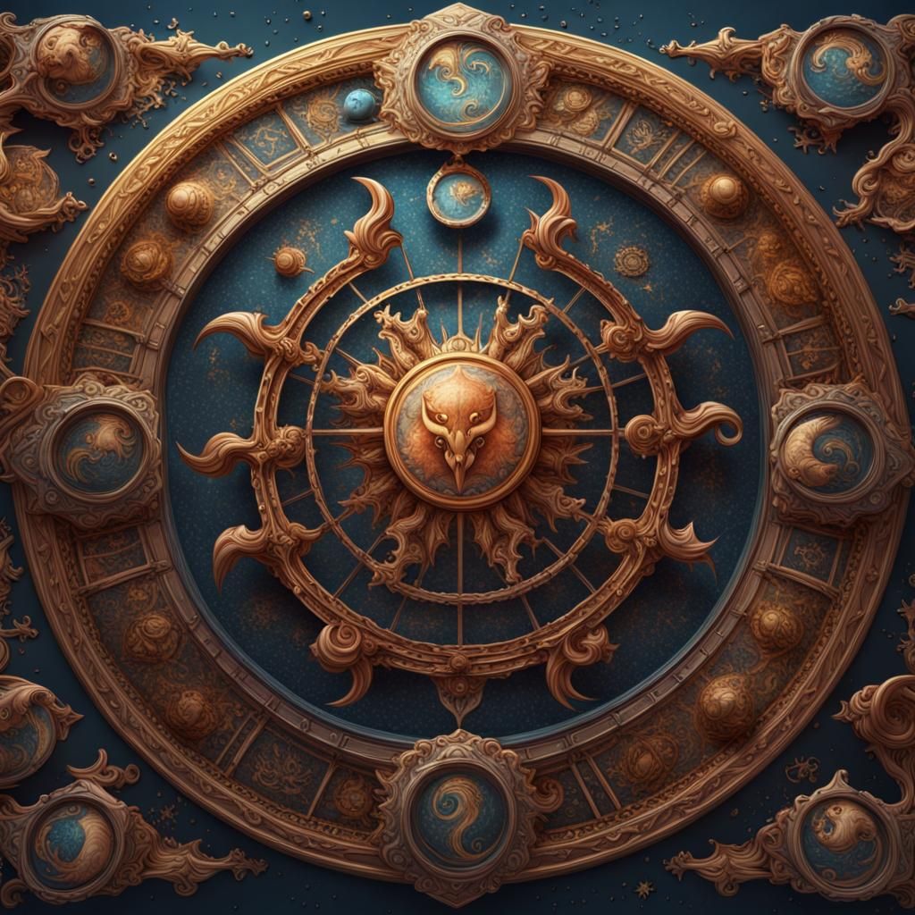 Fantastical Zodiac Sign Concept Art