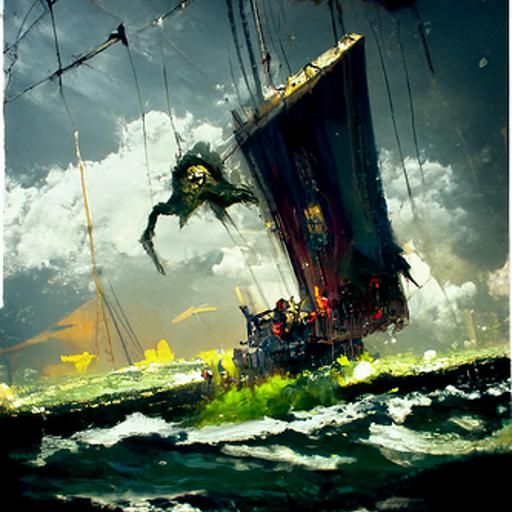 Flying Dutchman in Golden Age Style