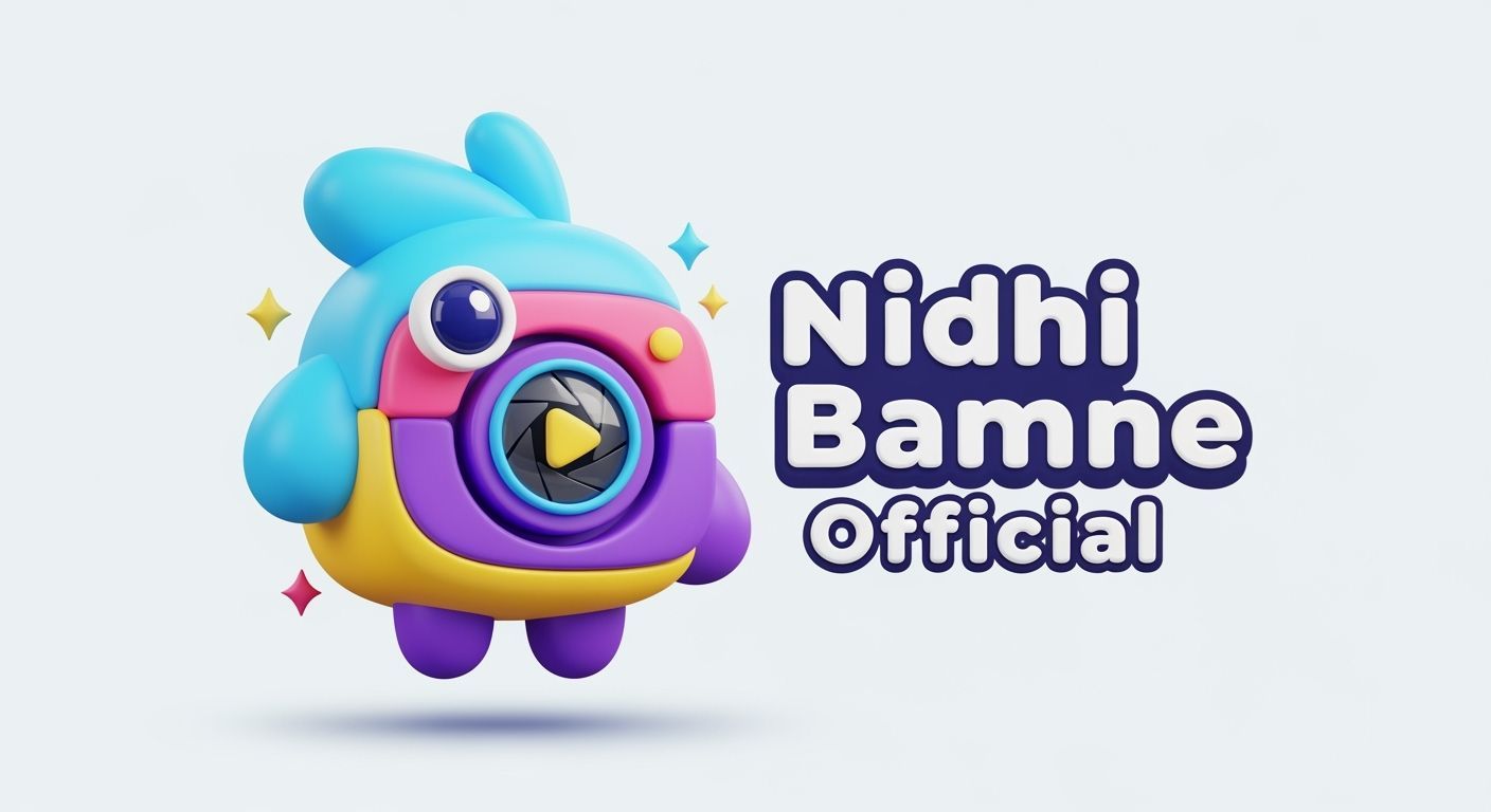 Playful 3D Cartoon Character Logo Design