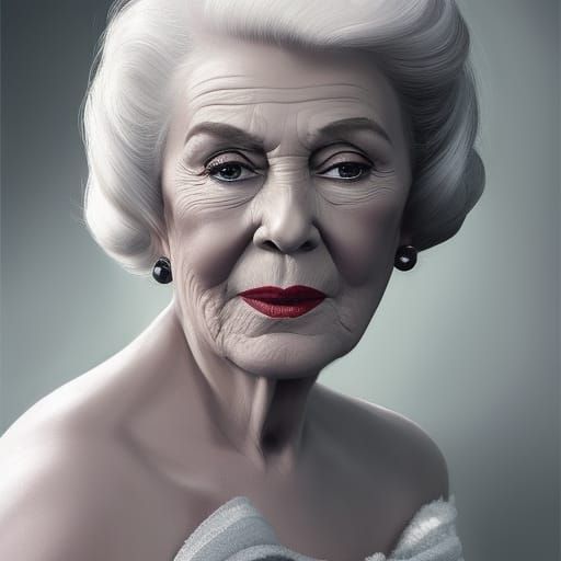 Mature 1950s housewife