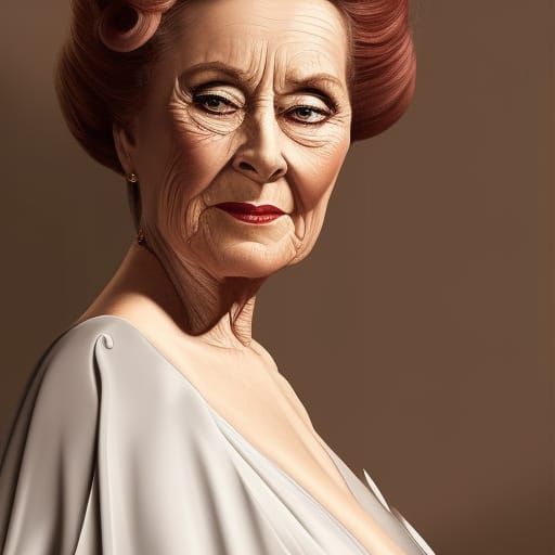 Mature 1950s housewife