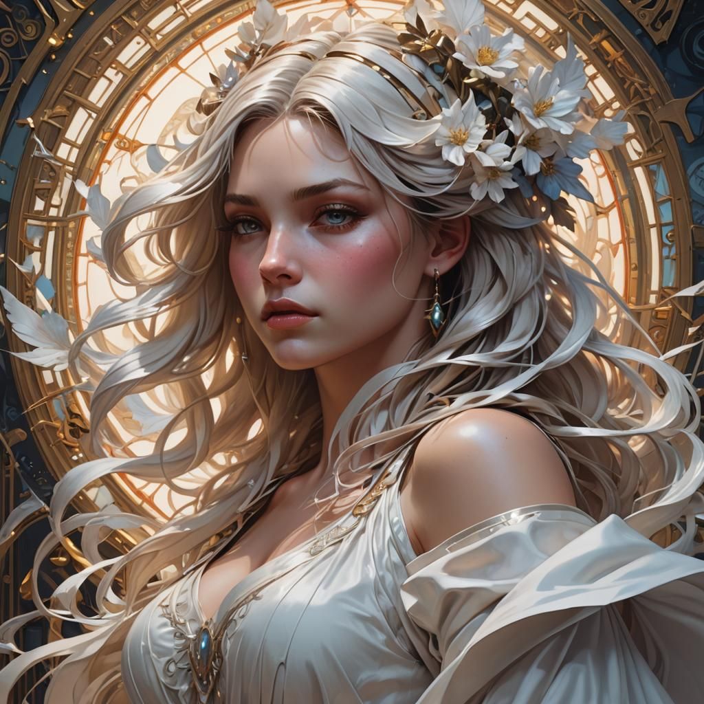 Hyperdetailed Portrait with Dynamic Lighting