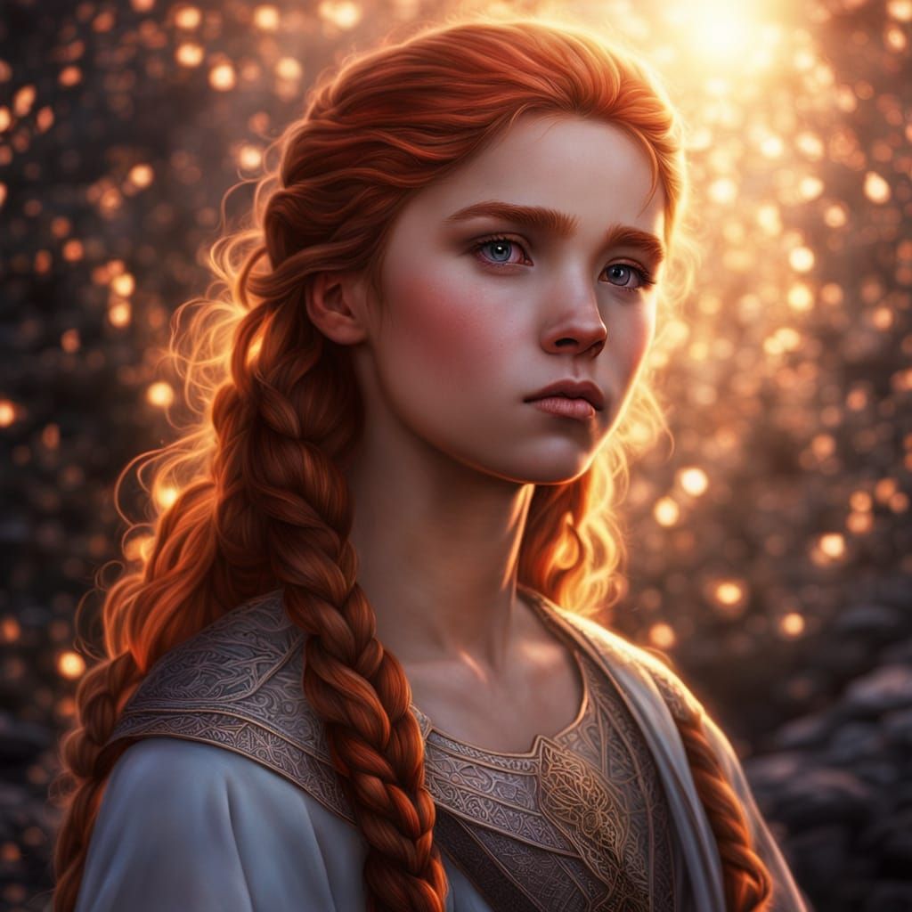 Enchanting Shallan Davar with Neon God Rays