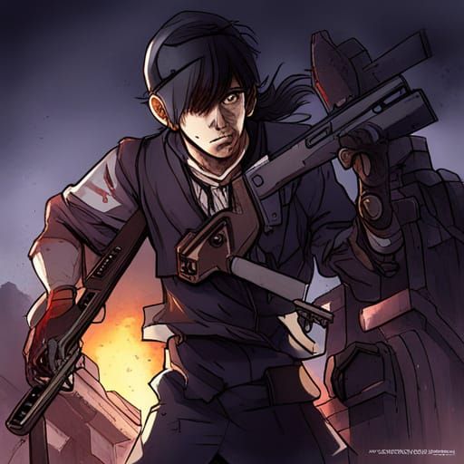 Anime Style Call of Duty Zombies