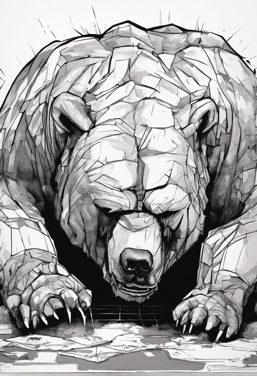 Obese Bear Rampage: Graffiti Street Art