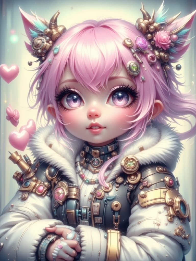 Adorable Fairy Punk Fantasy Character