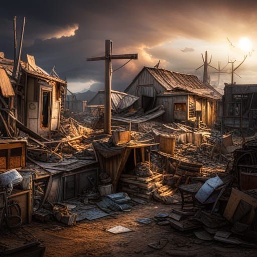 Hyperrealistic Post-Apocalyptic Animal Wonderland