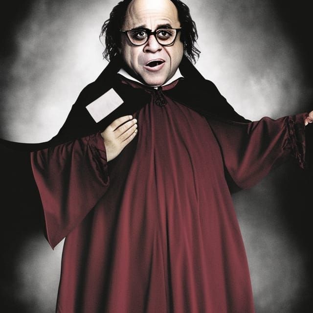 Danny DeVito as Dracula: A Humorous Dark Prince