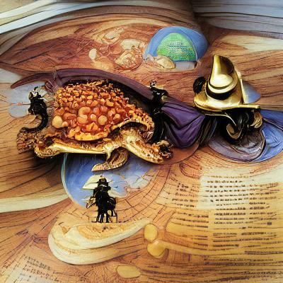 Discworld Image Generated by AI