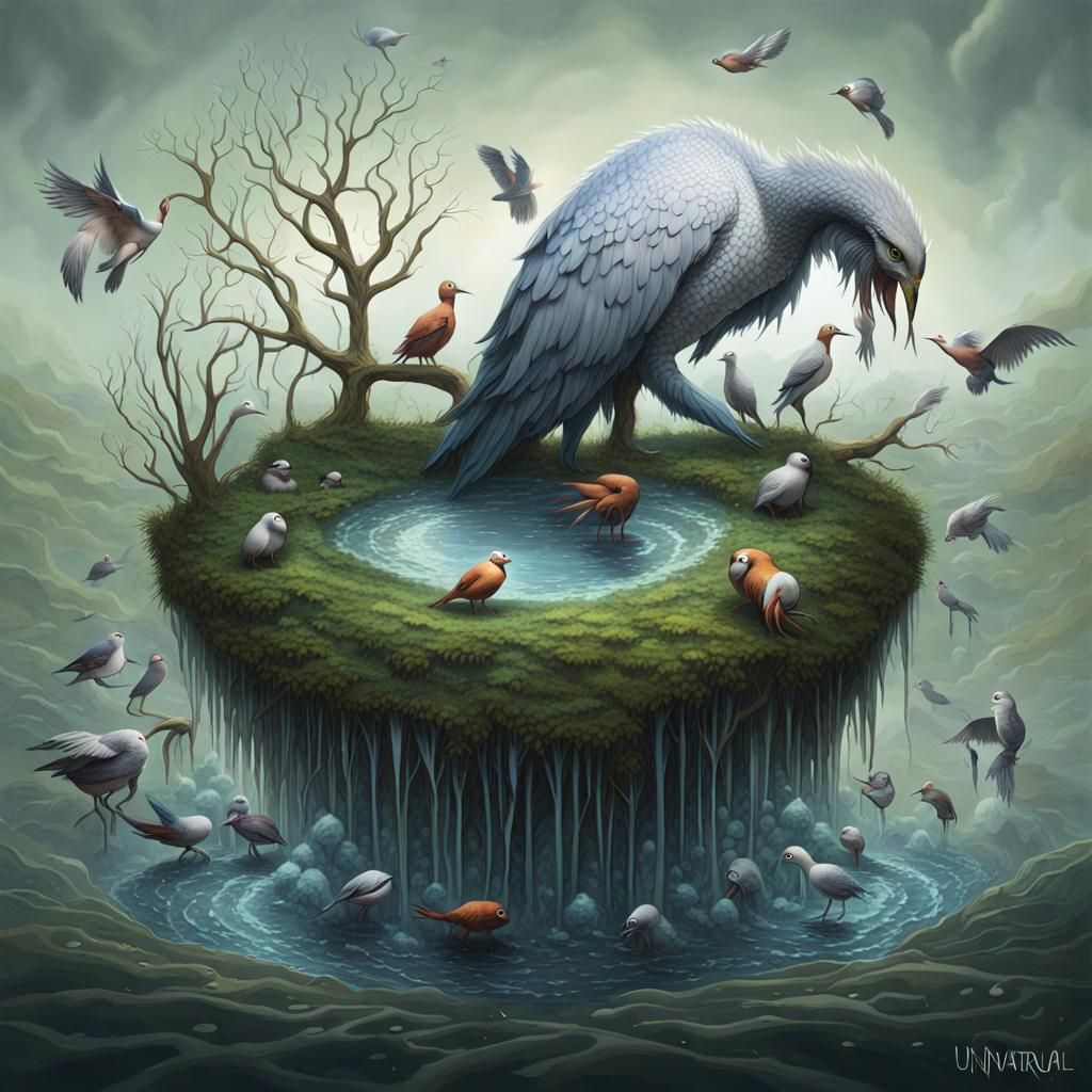 Unnatural Menagerie Hatched from Water