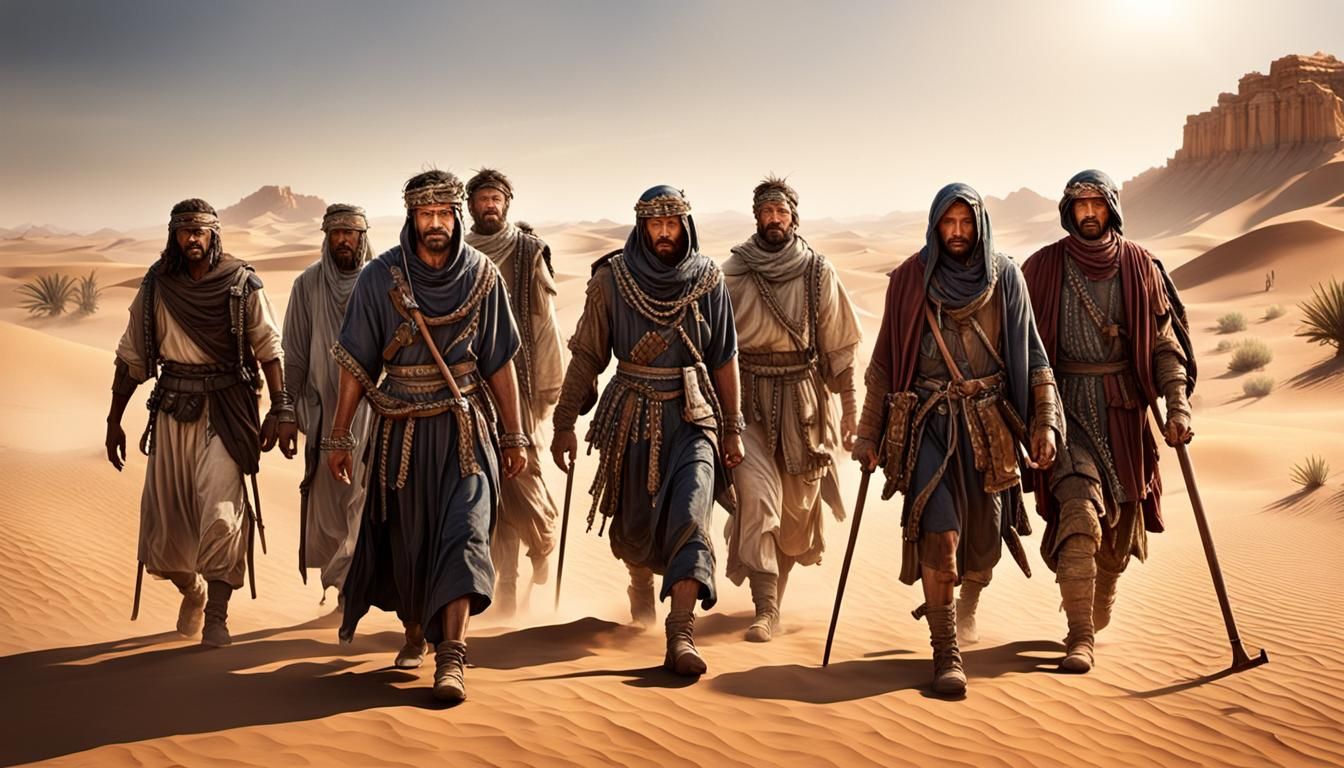 Abused People in Biblical Times: Ultra-Realistic Render