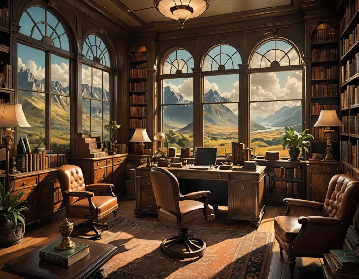 Office of acheologist of the 20s
art deco furniture perfect ...
