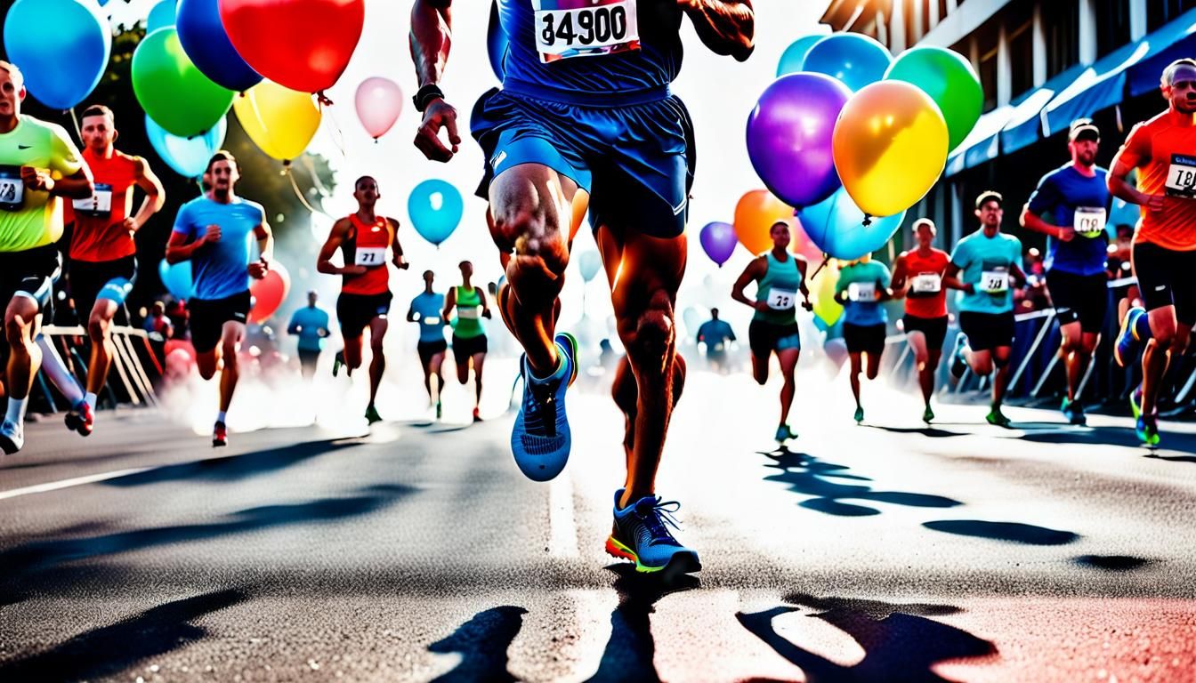 Inspirational Athlete Runs Marathon with Prosthetic Legs