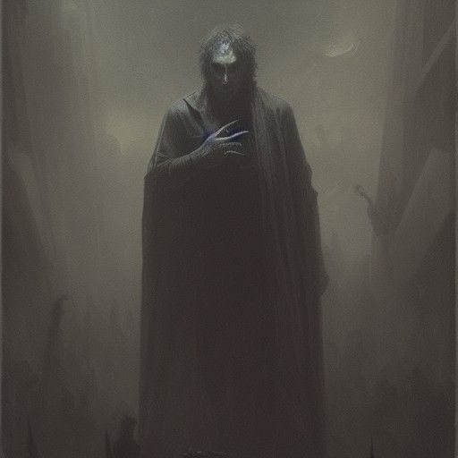 Aydon as Vampire in Gothic Horror Style