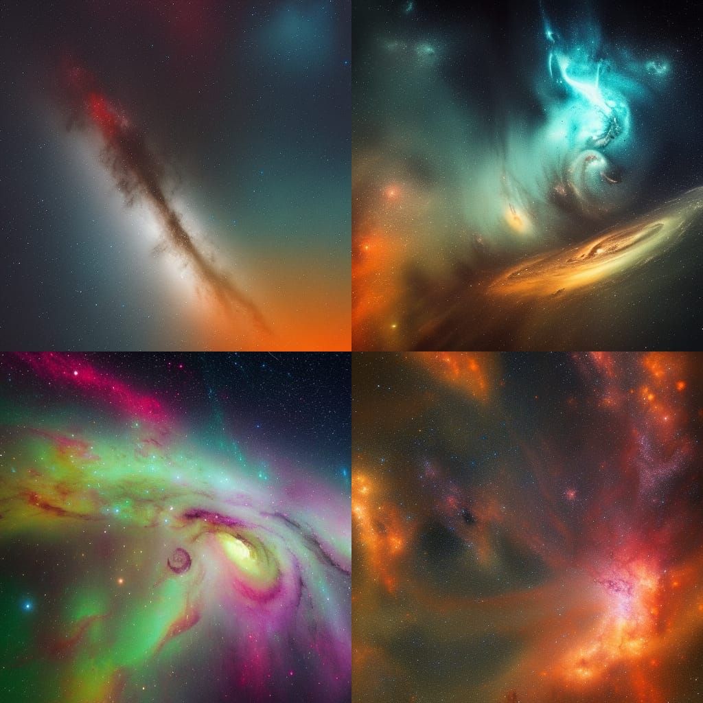 Cosmic Liquid Light Warfare in Hyperrealistic Style