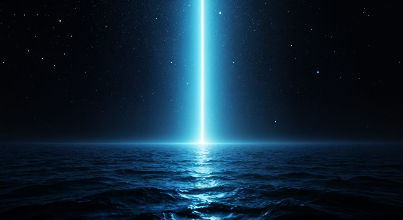 Lighthouse and Stormy Sea in Quantum Simulation