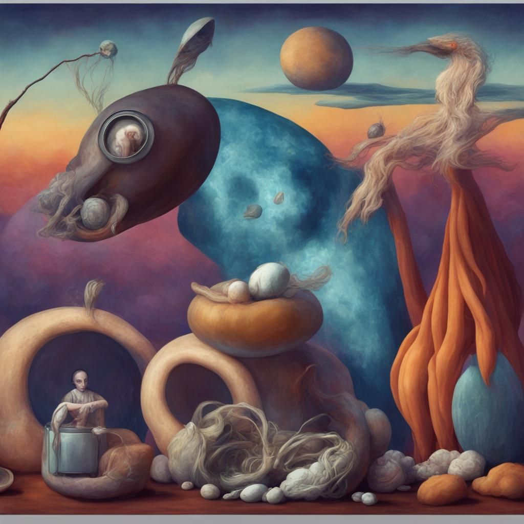 Magical Biological Forms with Prismatic Particles