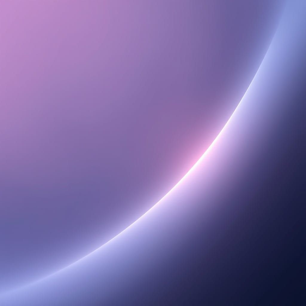 Ethereal Line Undulates in Boundless Void Expanse