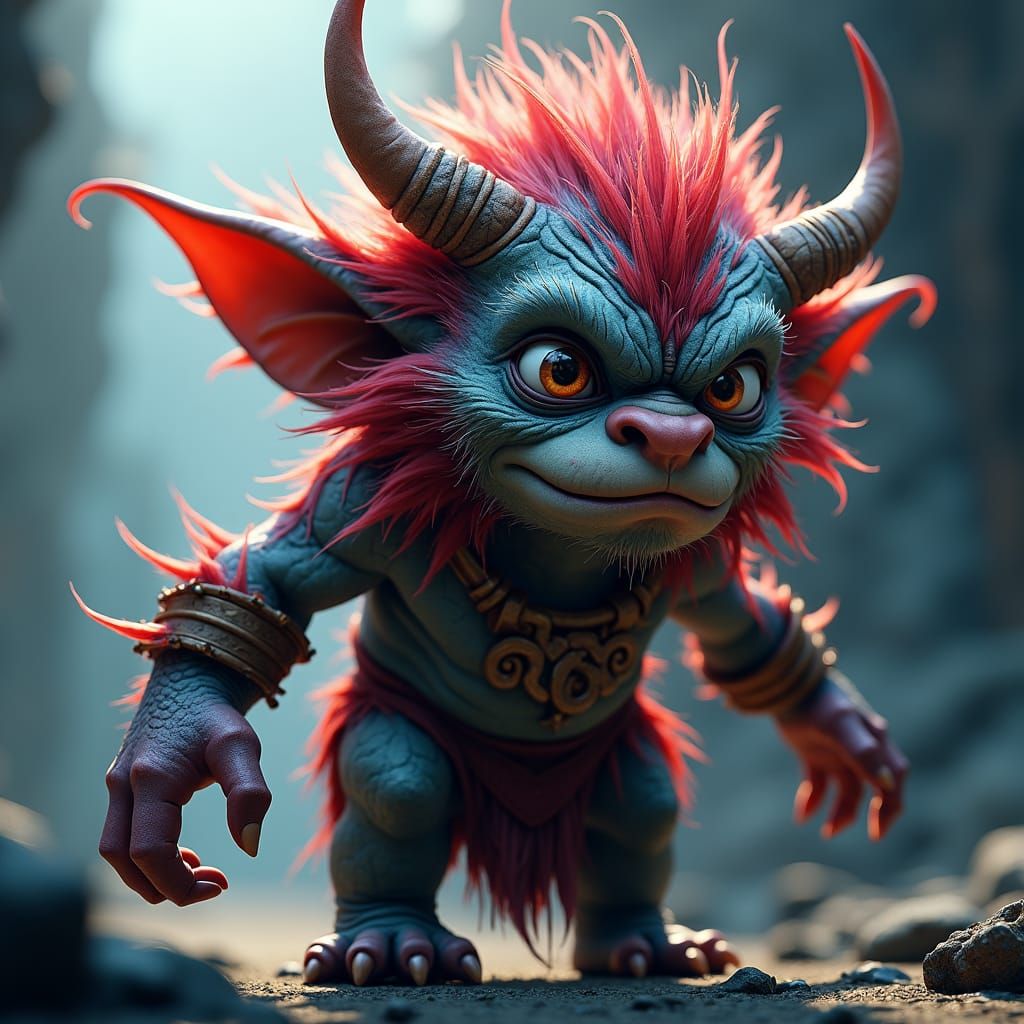Fantastical Troll Concept Art in Deep Color