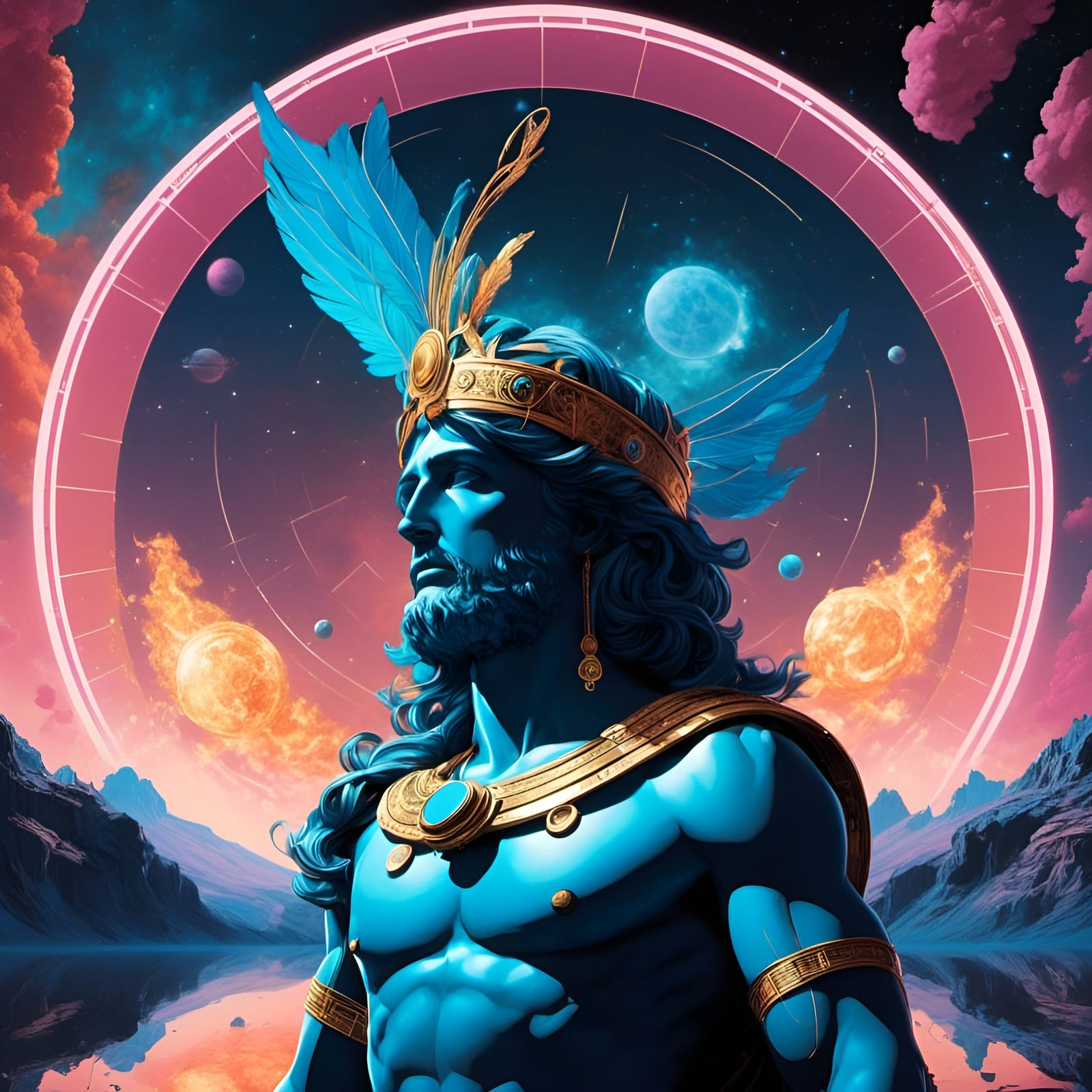 Apollo, God of Sun, Music, and Prophecy