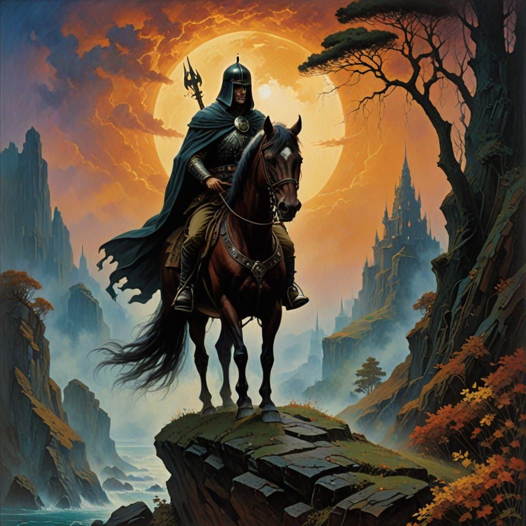 Fantasy Artists Collaborate on a Haunting Landscape