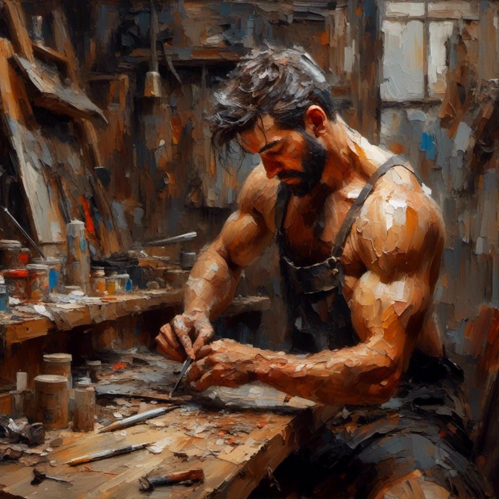 Leather work