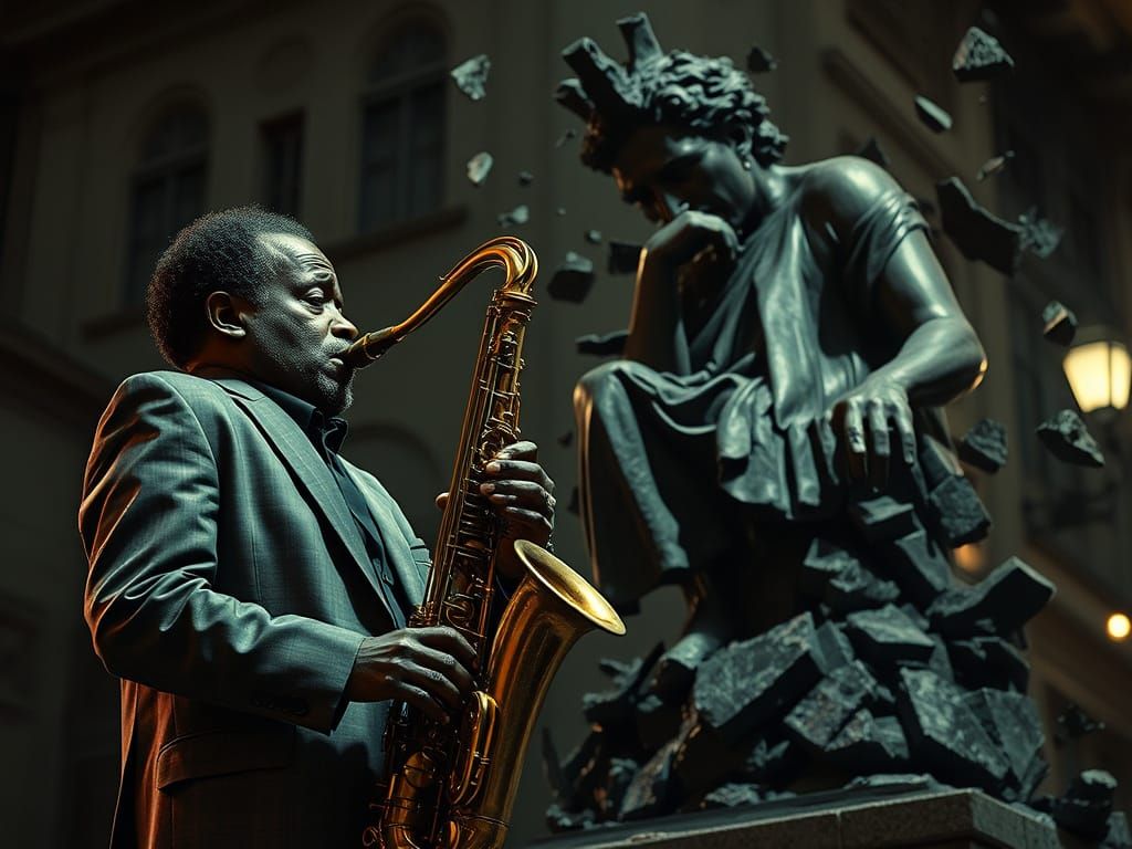 ‘Who cares about shattering glasses, my horn can crumble sta...