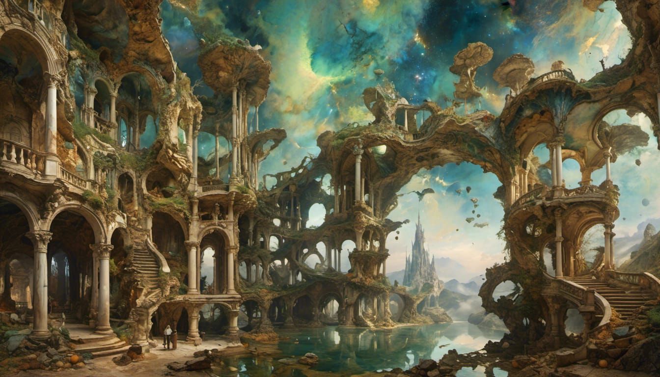 Vienna in Hyperkraximalism Style