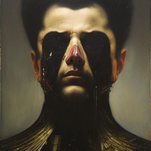 The Disturbingly Dark Paintings by Nicola Samorì