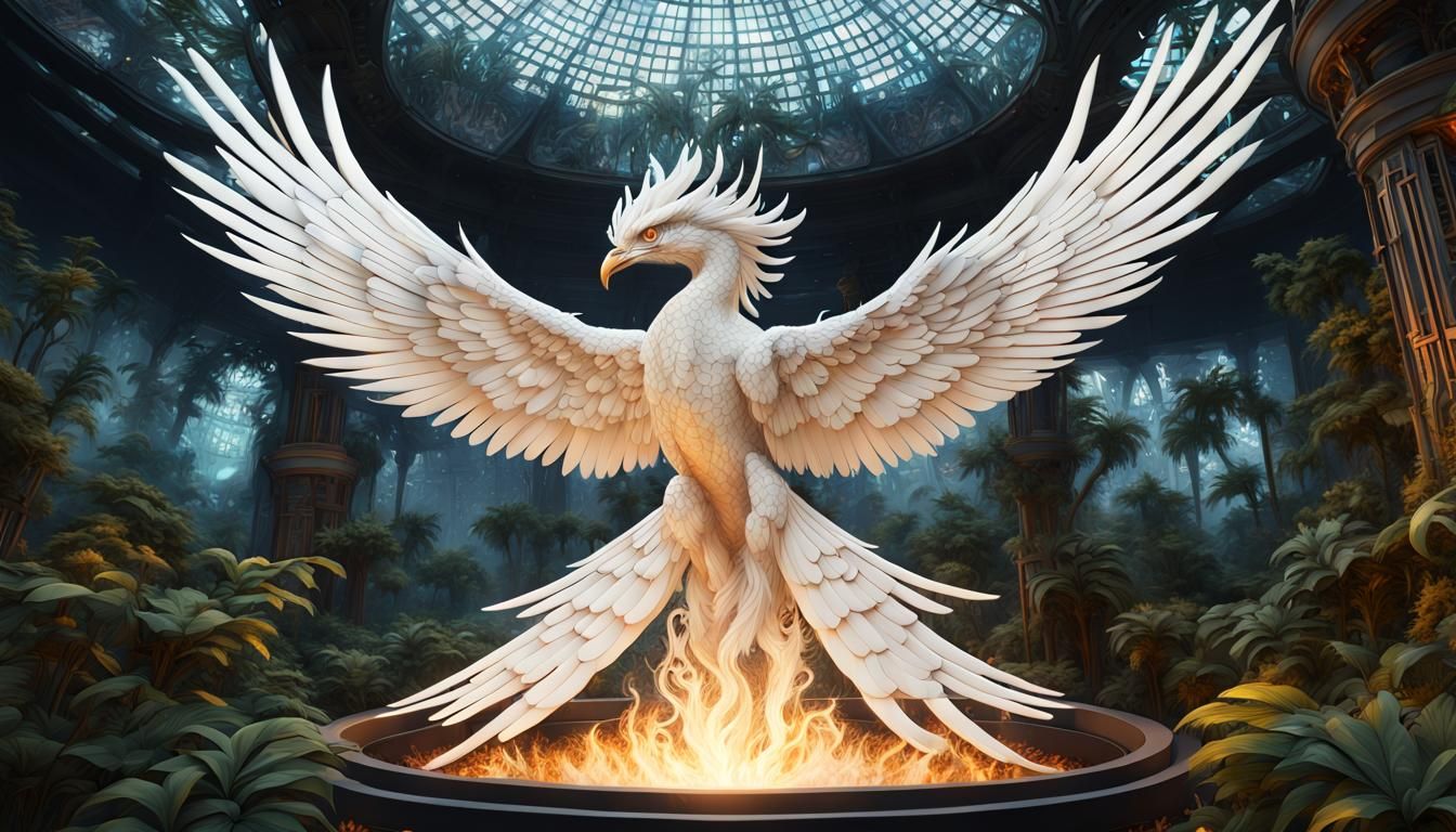 Mosaic White Phoenix 2