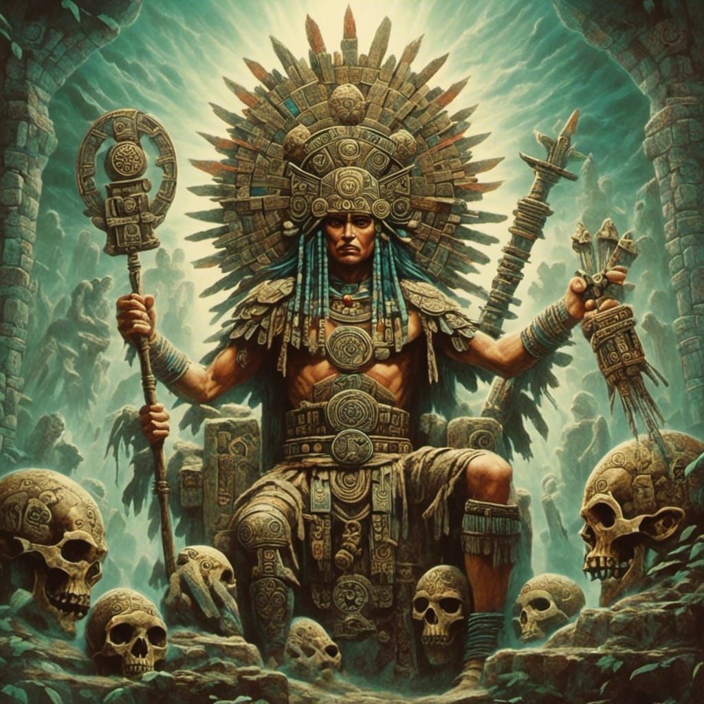 Mayan king