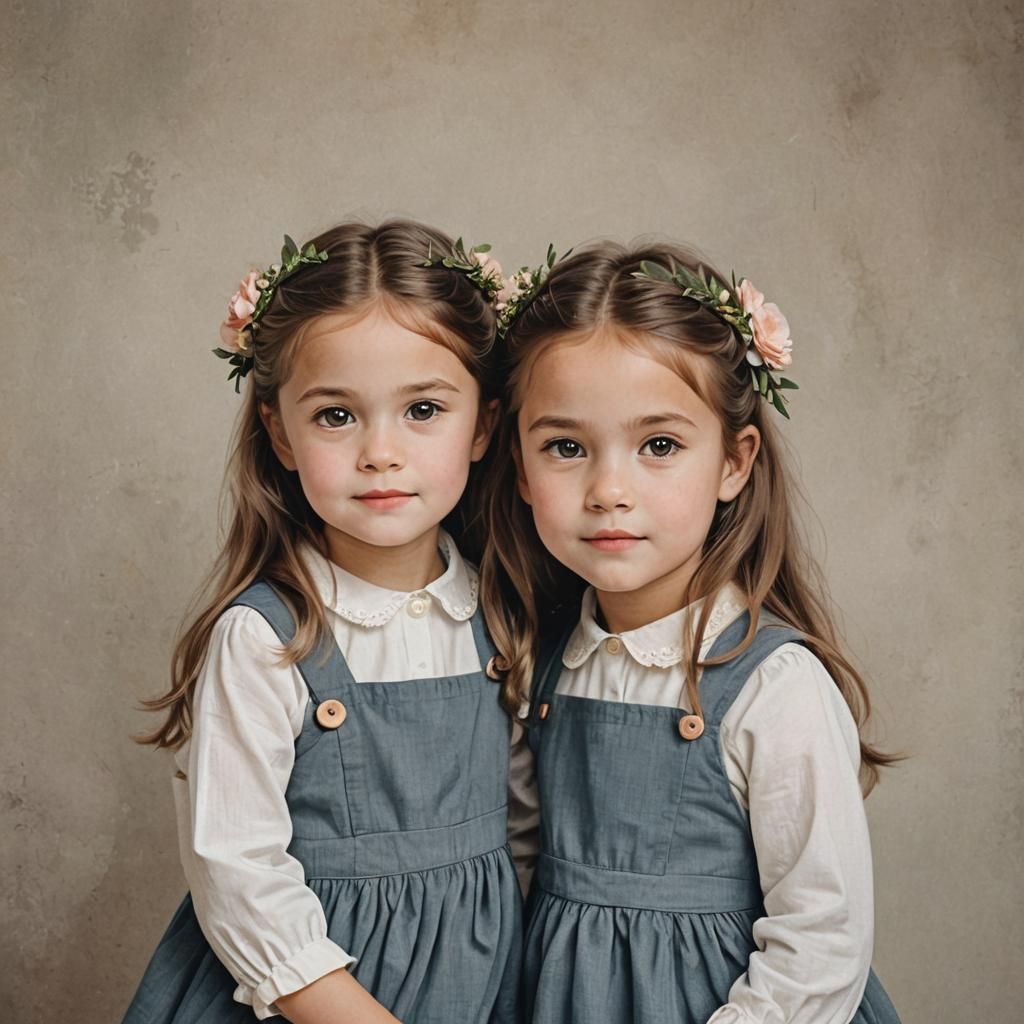 A Pair of Cute Sisters