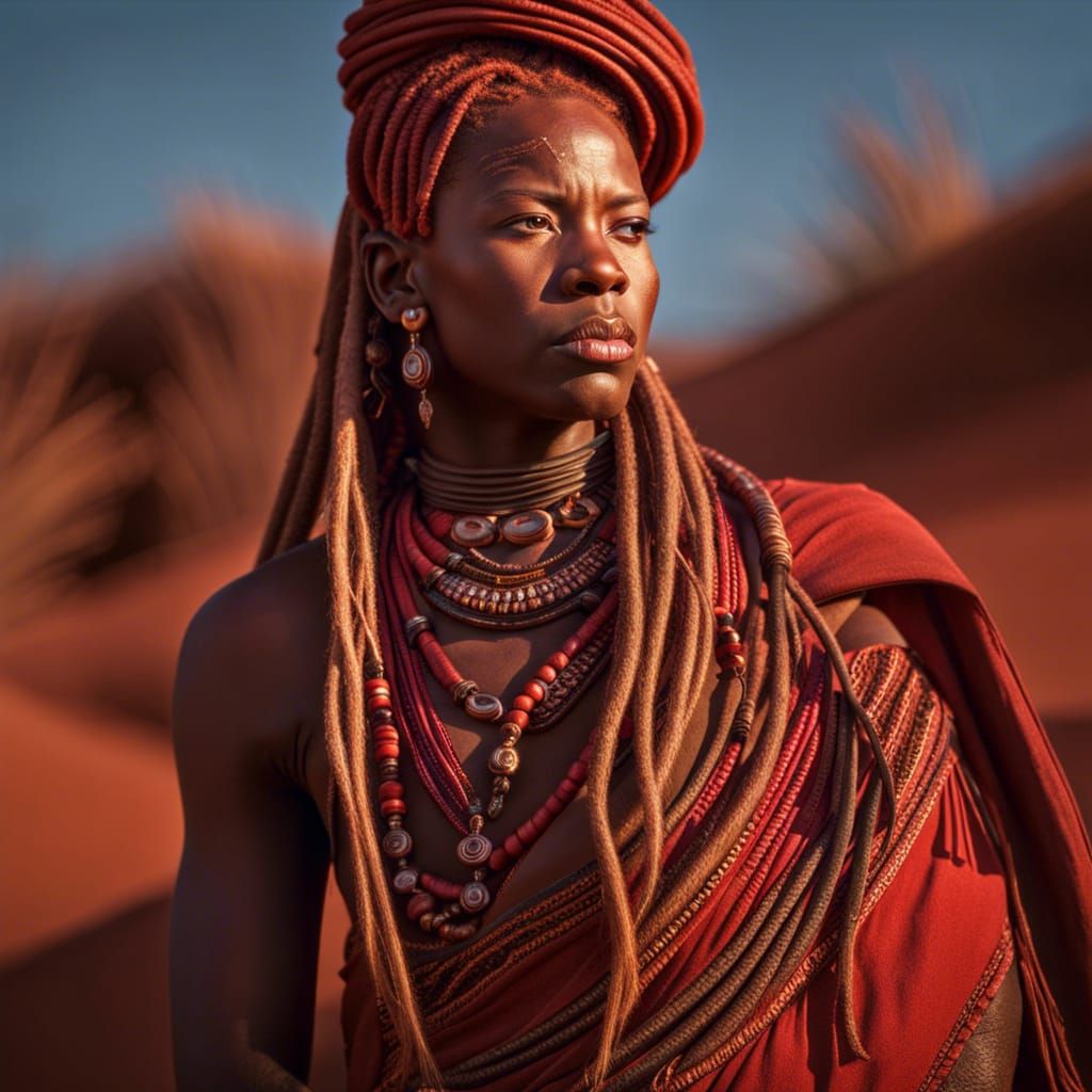 Himba clay dreads
