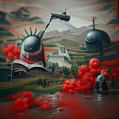 Vintage Propaganda Poster Art