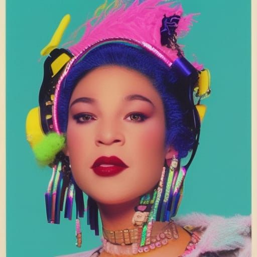 'Kaleidoscope' - 90s Inspired Art