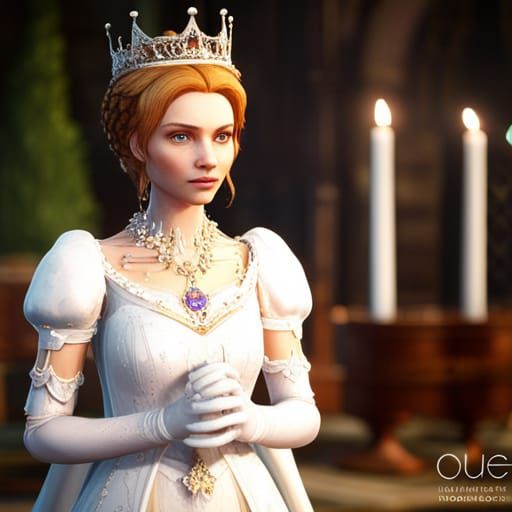 Queen's Fairy Wedding: 3D Game Cinematic Masterpiece