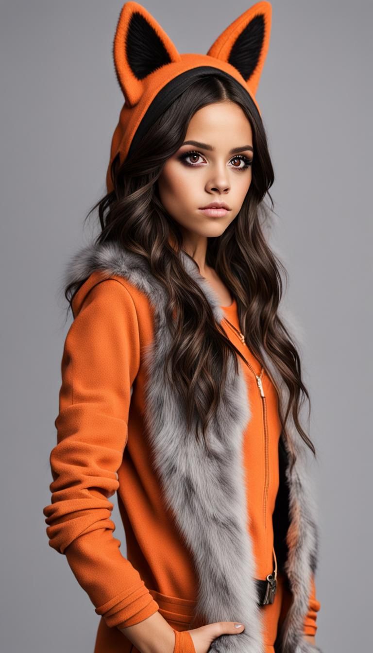 Jenna Ortega Fox Costume