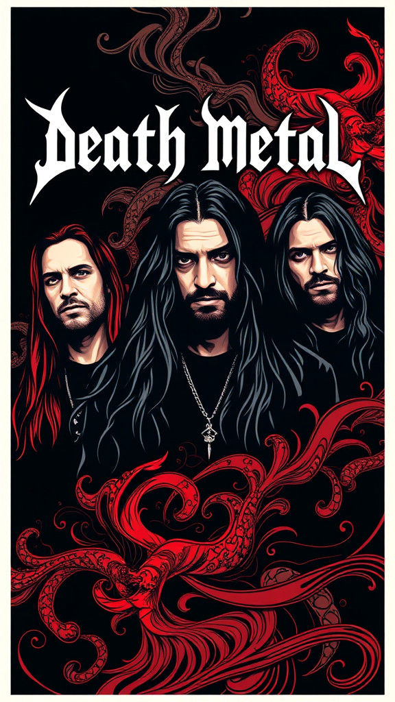 Death Metal Band Poster 2